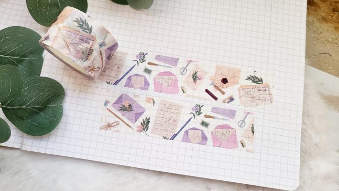 Washi Tape Letters